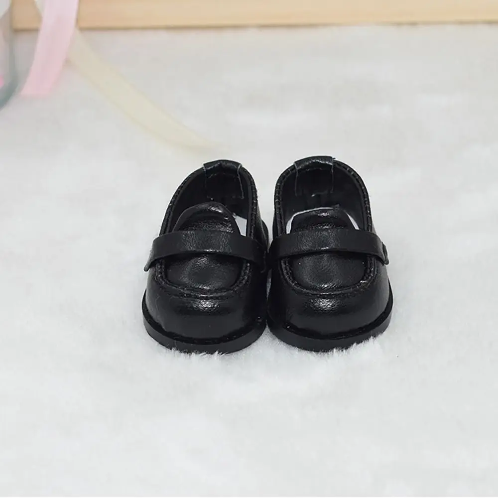 20CM Cotton Doll Shoes Fashion PU Leather Boots Casual Wear Sneakers Mini Shoes For 1/12 BJD Dolls Accessories Kids Gift