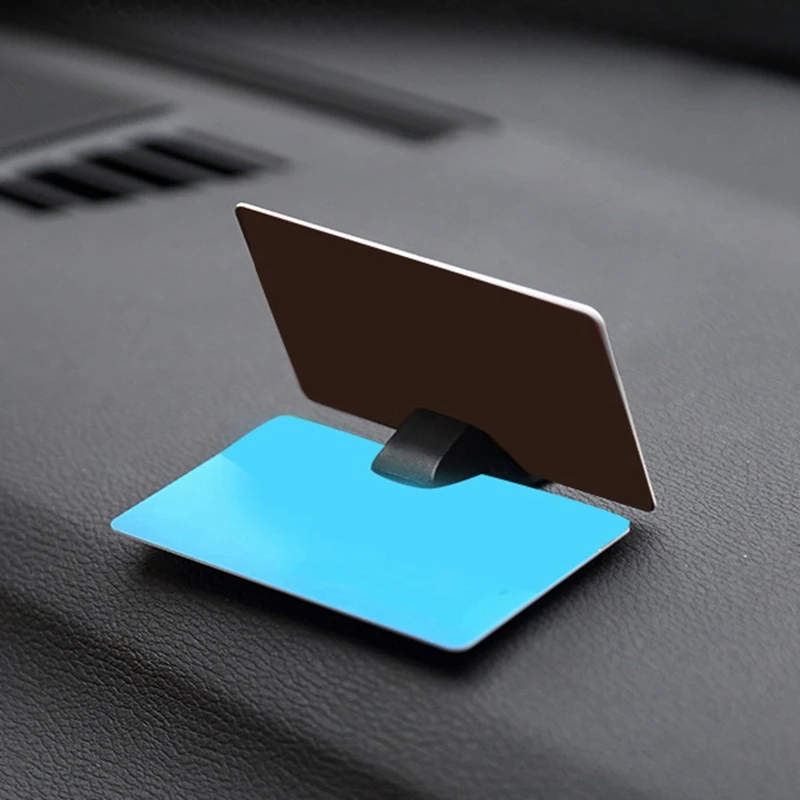 Multifunctional Card Ticket Holder Auto Car ID IC Clip Black Dashboard Door Adhesive Clips Car Styling Car Organization