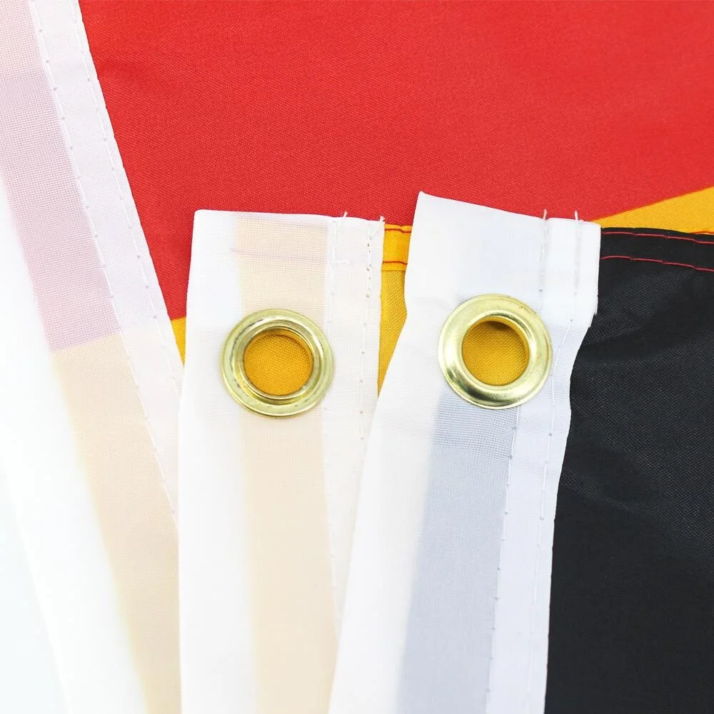 Germany Flag 2x3ft 3x5ft Black Red Yellow German Deutschland DEU Banner for Indoor Outdoor Home Decoration
