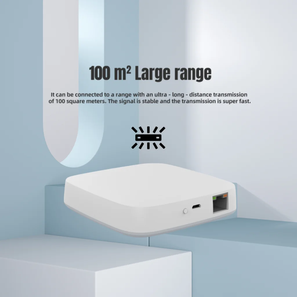 Zigbee 3.0 Wireless Multi-Mode Wired Multifunktions-Gateway, Tuya Smart Gateway