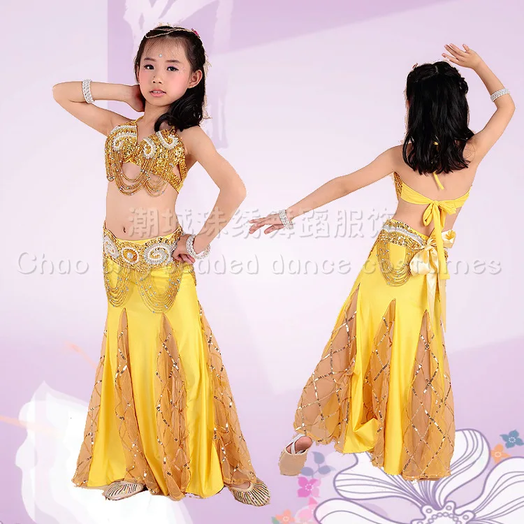 

Children's Belly Dance Costume Performance Competition Suit New Dance Performance Suit