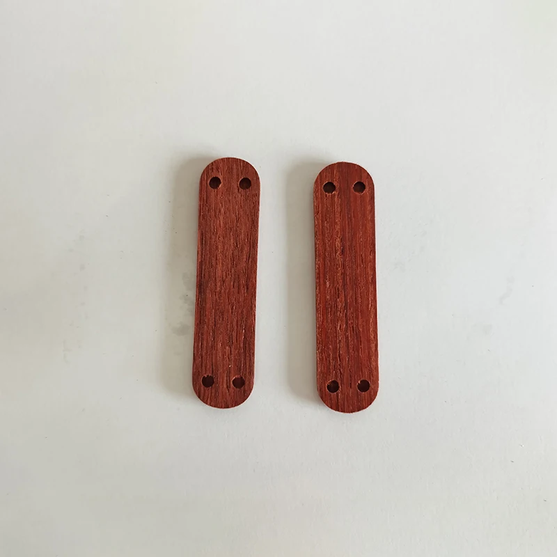 4 Types Natural Solid Wood Material Grip Handle Patches Scales For 58MM Victorinox Swiss Army Knife DIY Making Accessories Parts