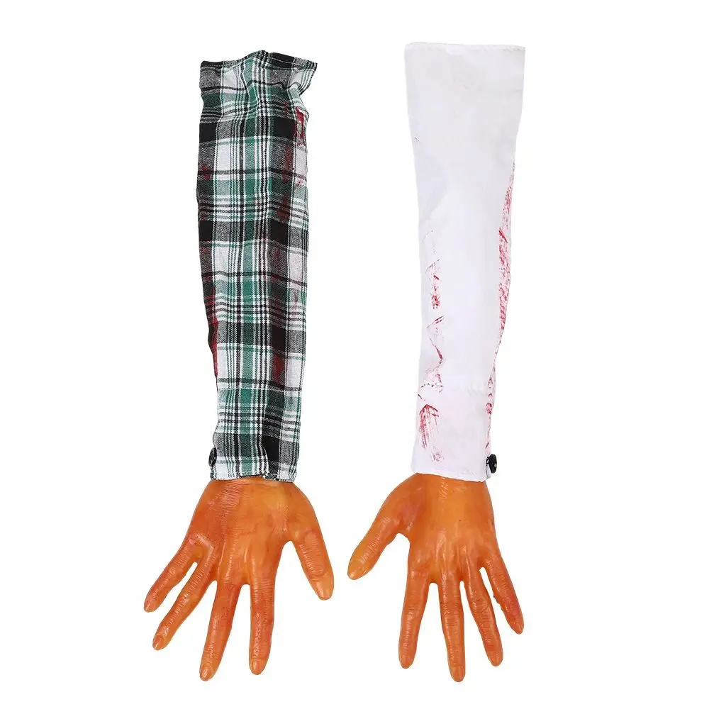 Realistic Bloody Severed Arm Horror Body Part Severed Hand Scary Prank Fake Limb Haunted House