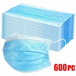 10-600pcs Disposable Certified surgical mask 3 Layer Ply Breathable blue Adults Surgical mask safe Fast Shipping Medical masks