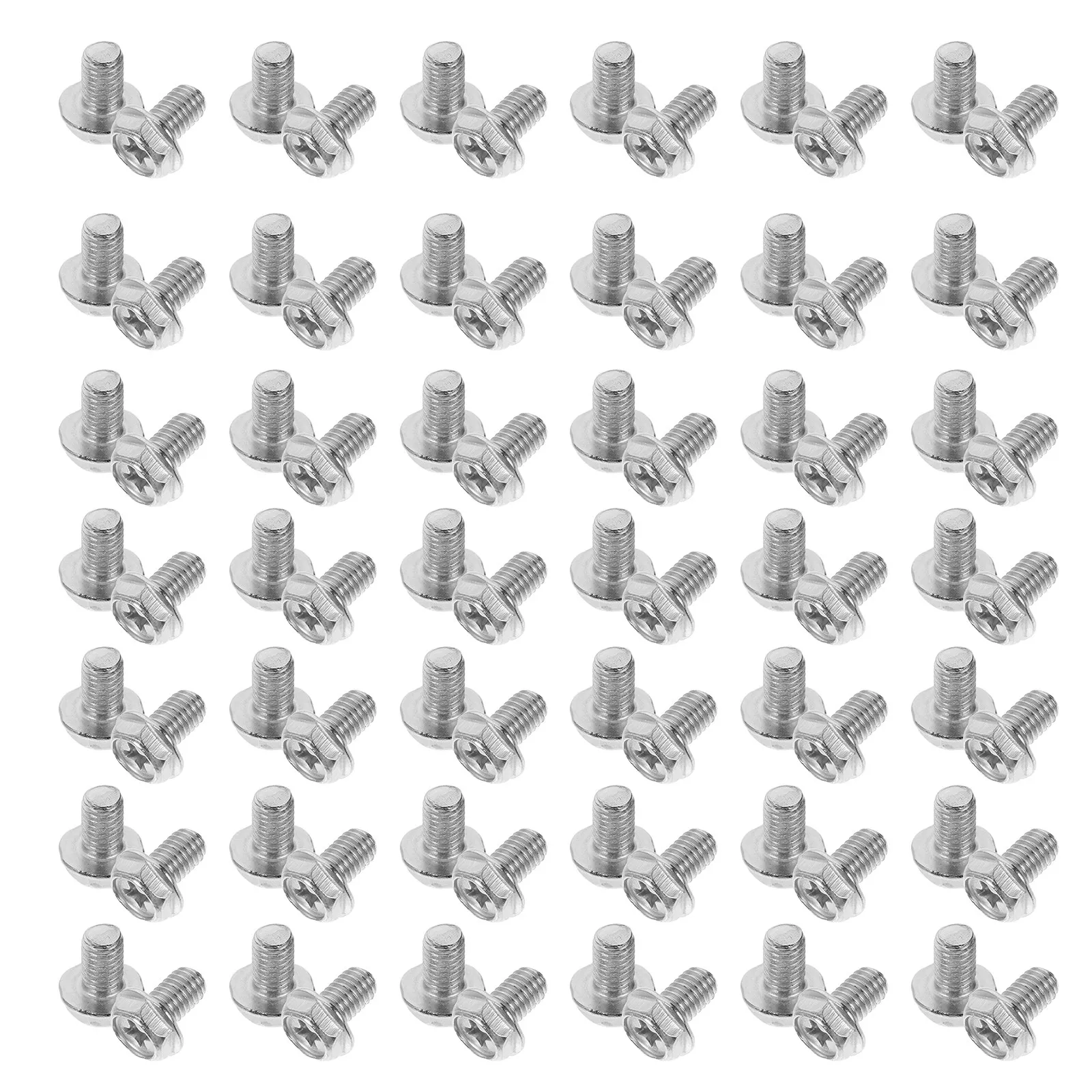 60Pcs Stove Drip Tray Screws Gas Cookers Natural Gas Burners Tray Securing Fasteners Mounting Stability Accessories