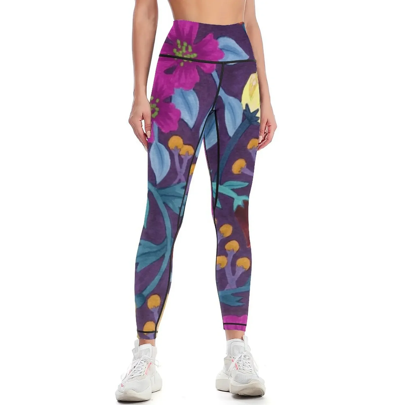 

Floral Leggings legging push up fitness set gym flared jogging pants Womens Leggings