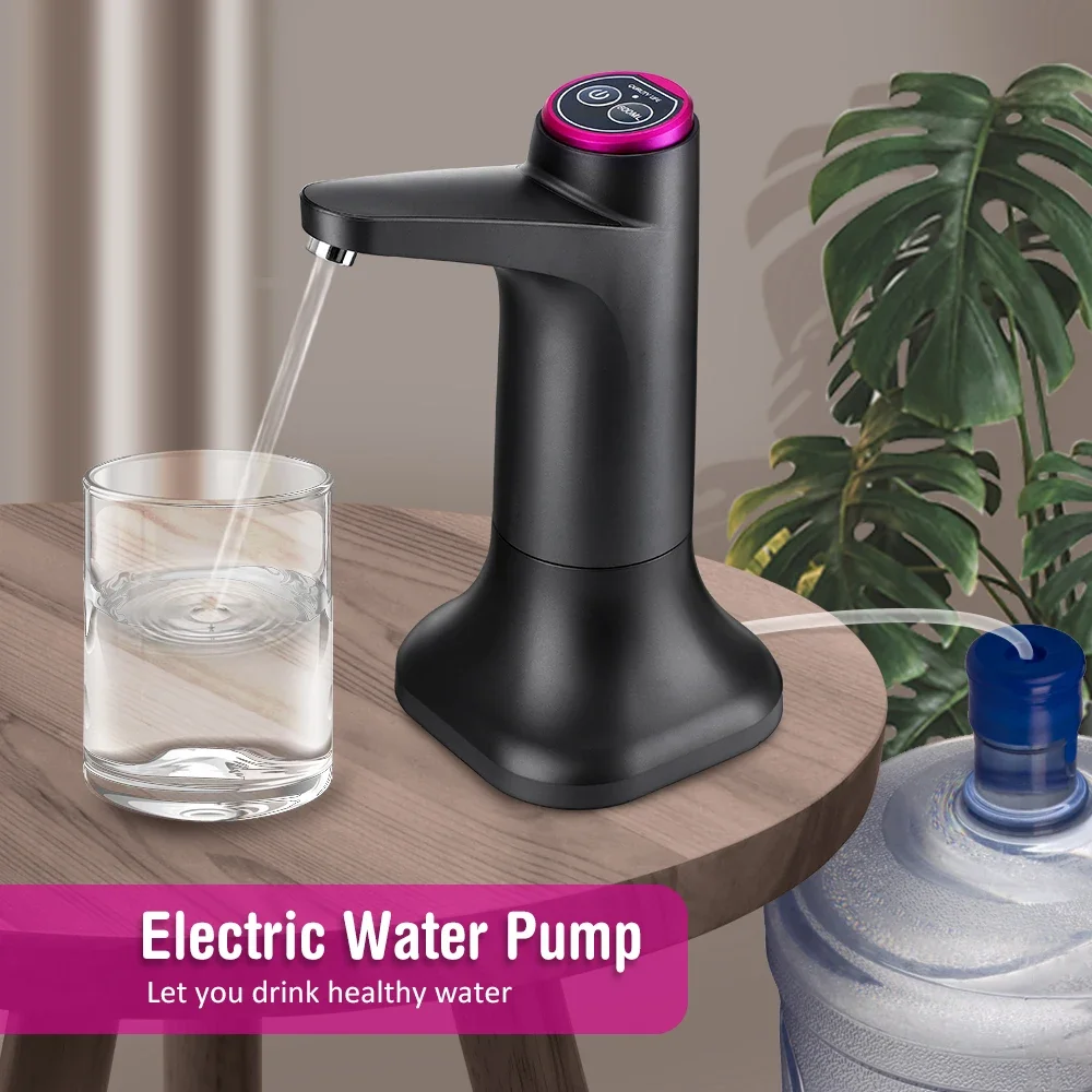 Bomba de Agua Eléctrica 19L Dispensador Automático USB Recargable