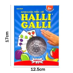 Halli Galli Tabletop Board Game Quick Response Family Leisure Party Activity Educational Multiplayer Interactive Card Toy XPY