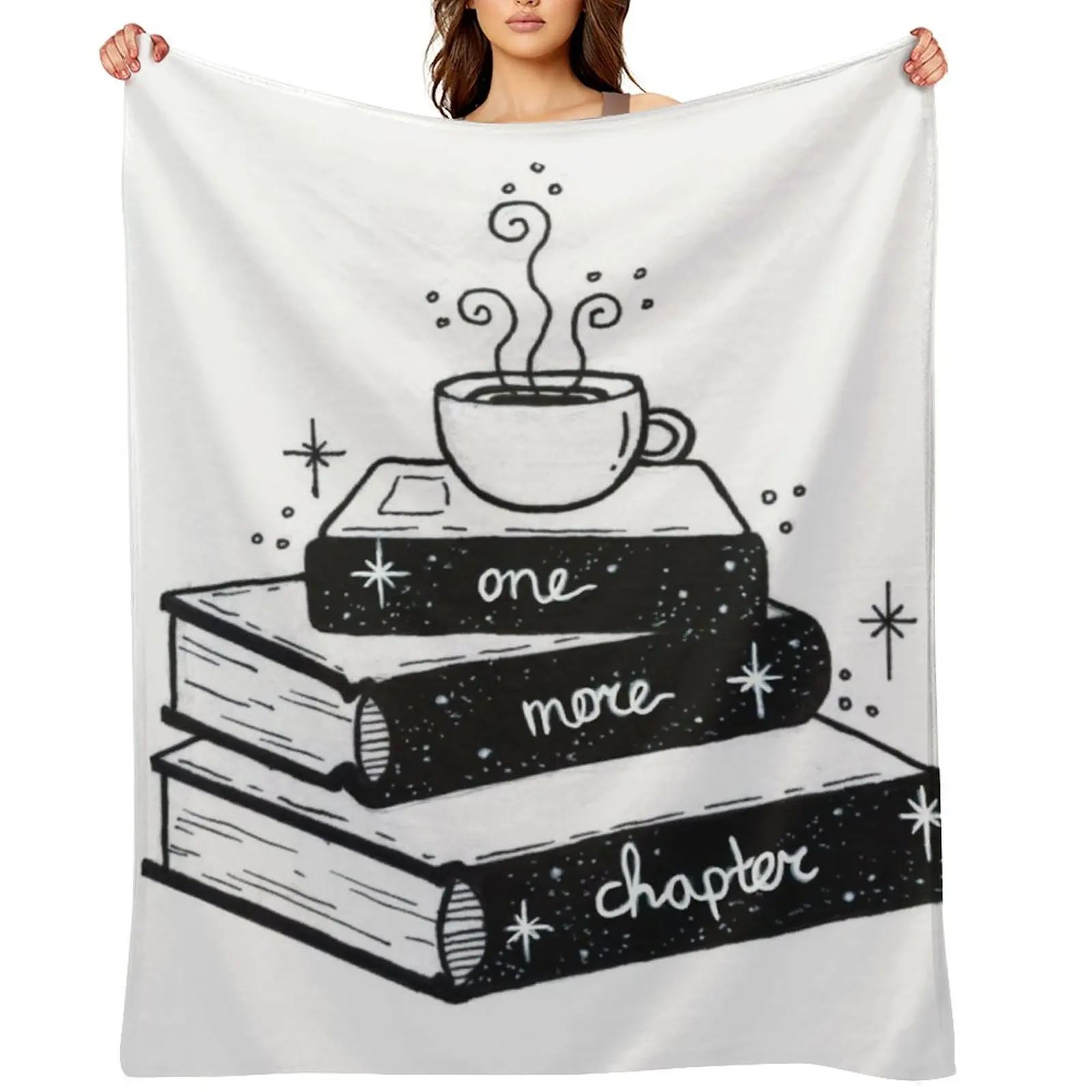 

One More Chapter Throw Blanket bed plaid For Baby warm for winter Nap Blankets