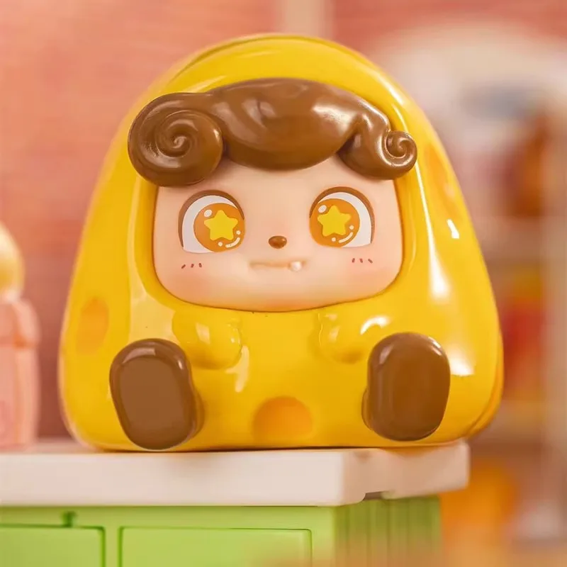 

Genuine Q Bao Street Cuisine King mini blind box doll ornament mystery box cute girl birthday Christmas surprise gift