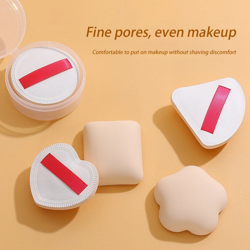 Makeup cotton candy air cushion puff triangle rice ball foundation liquid dry and wet dual-use sponge latex