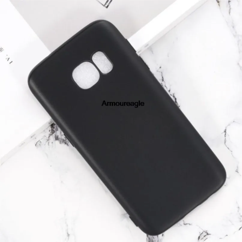 for samsung galaxy s7 case matte soft silicone tpu back cover safety on for sm-g930f sm-g930w sm-g9300 phone case slim shield