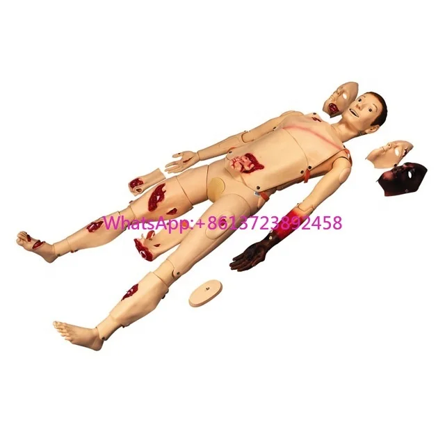 GD/H111 General Doctor Medical Teaching Simulator Advanced Full-body Trauma Nursing Manikin medical simulator