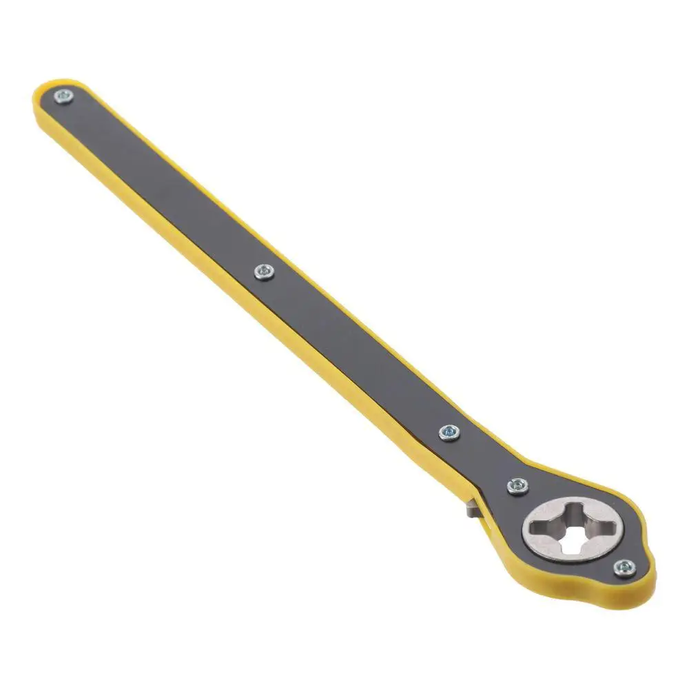 

Universal Jack Ratchet Wrench 360 Degree Swivel 34cm/13.39in Length Tire Wheel Wrench Labor-Saving Wrench