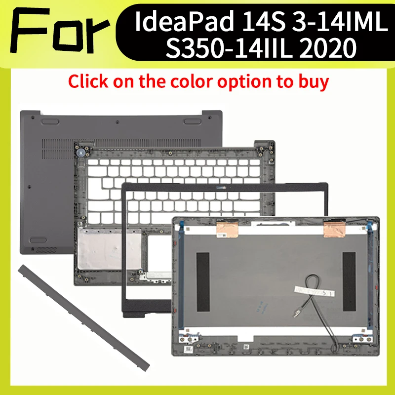 Silver Gray Laptop Accessorie For IdeaPad 3-14 3-14ADA05 3-14ARE05 3 14IML05 3 14IIL05 Replacement Housing Case
