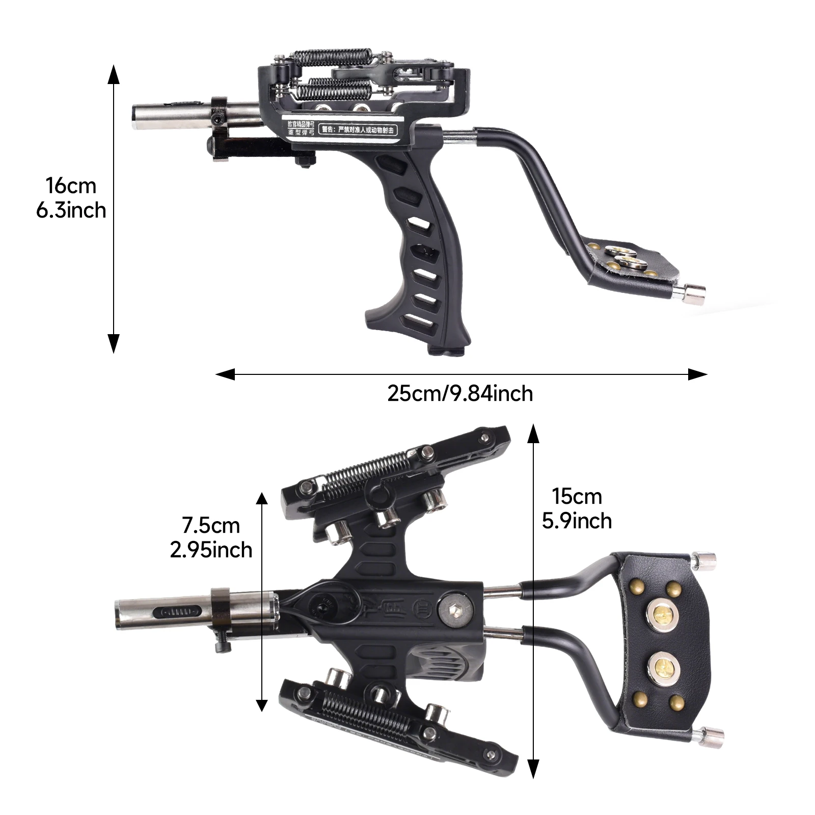 

Aluminum Alloy Wrist Support Catapult Outdoor Laser Aiming Slingshot Practice Competitive Shooting Package Accessories and Tools