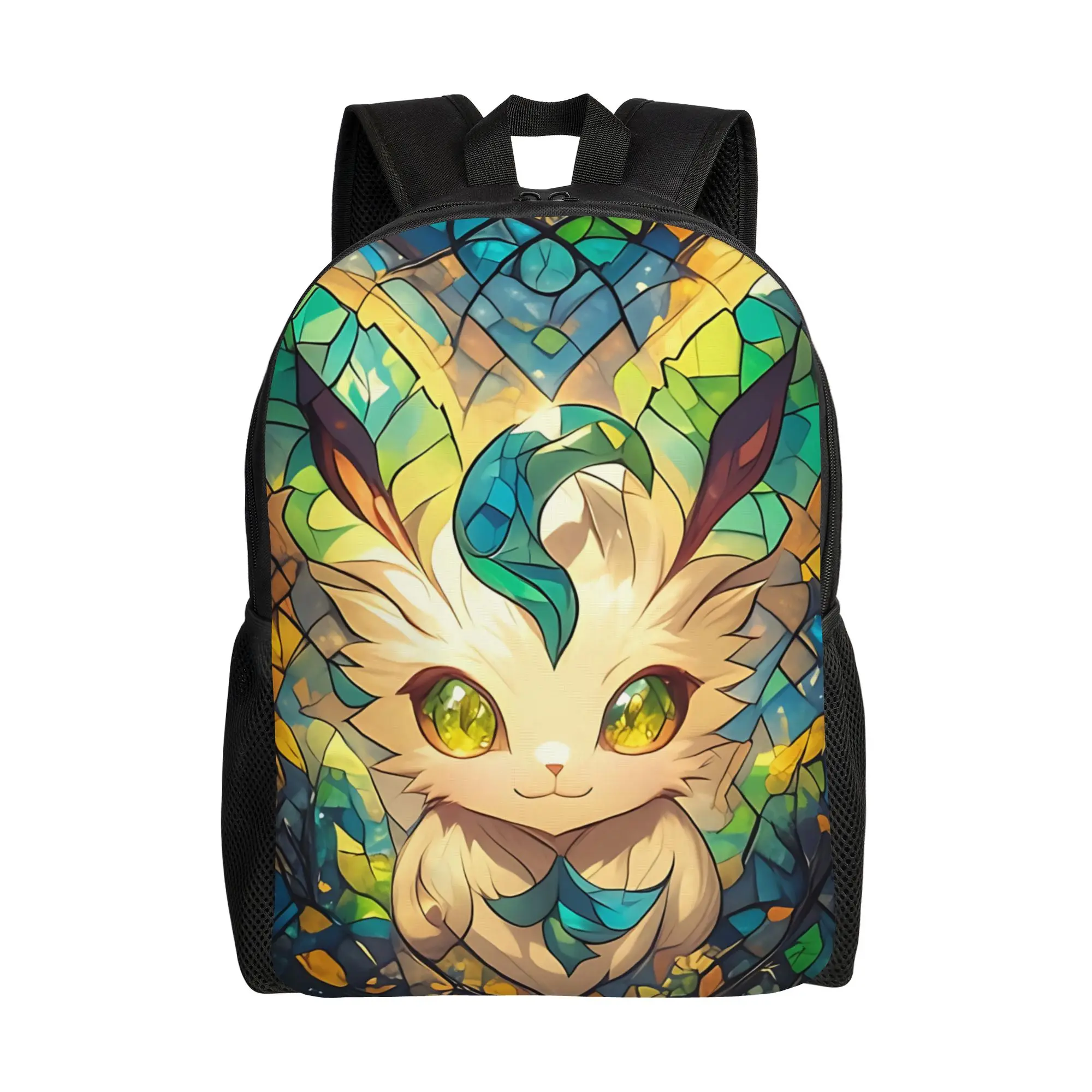 

1PC Fashion Backpacks Eeveelution Eevee pokemon Daypack funko High Street For Work Large Capacity Rucksack