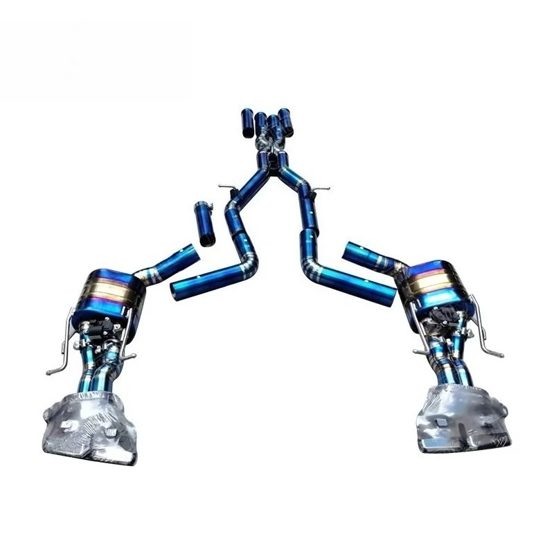 Hot Sell Performance Titanium Catback Exhaust forE63 S ~MGW212 5.5L V8 Valvetronic Sport System Aggressive