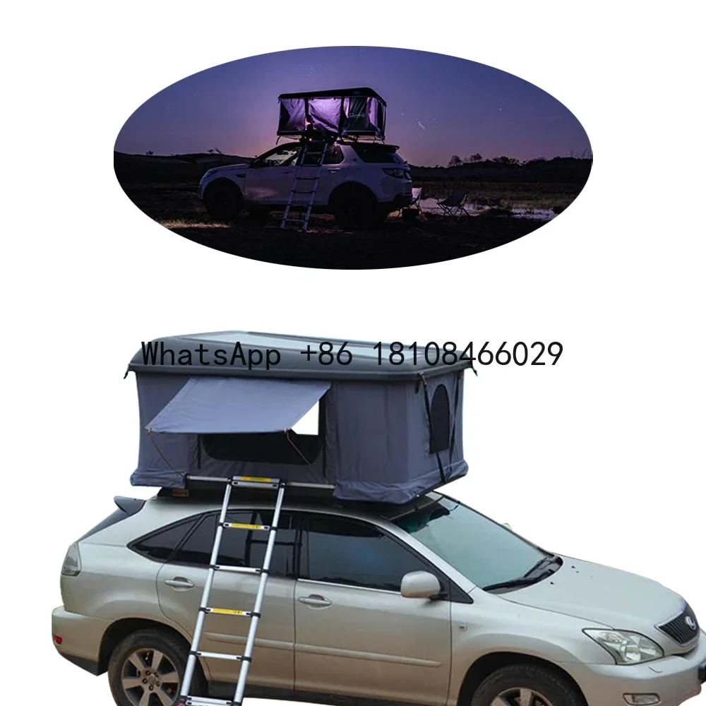 

SUV Universal 4x4 Offroad Outdoor Camp Hardtop Trapezoidal Clamshell Hard Shell Car Roof Top Tent