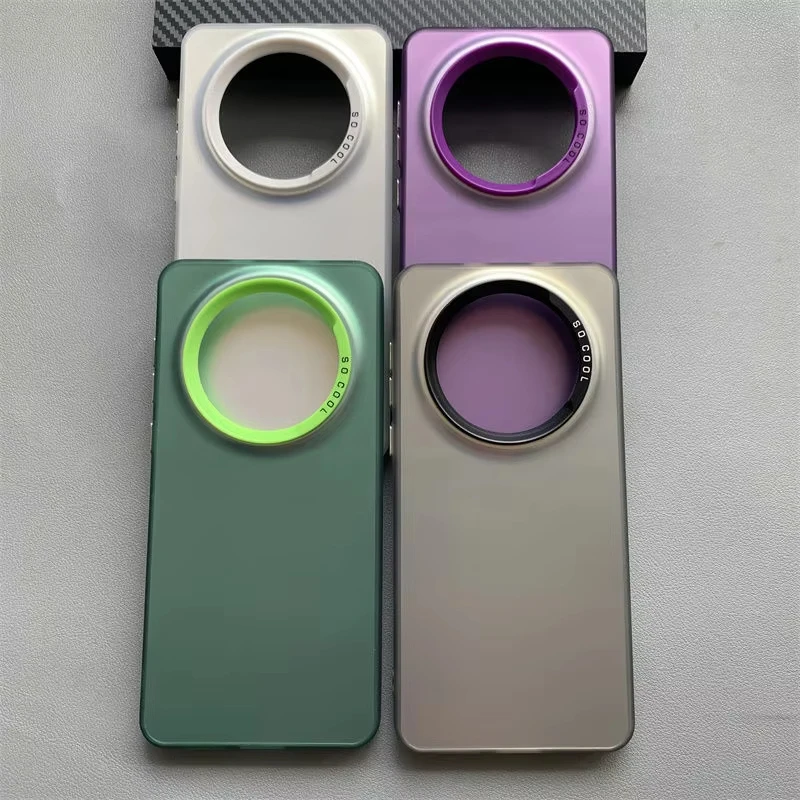 For Huawei Mate 50 Case Huawei Mate 50 Pro Phone Case Mate 50e Cover Mate 50e Pro cases Luxury Metallic Aurora Skin Matte Cover