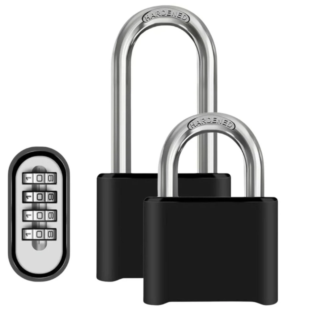 

1 Pc Password Padlock Bottom Password Waterproof and Rainproof Door Dormitory Gym Cabinet Extended Lock Head Hardware Locks