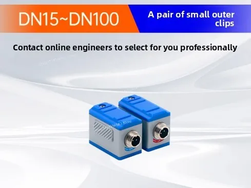 Ultrasonic Flow Transducer TS-2 Small Sensor DN25mm-DN100mm Applicable to TUF-2000H TDS-100H TDS-100P flow meter