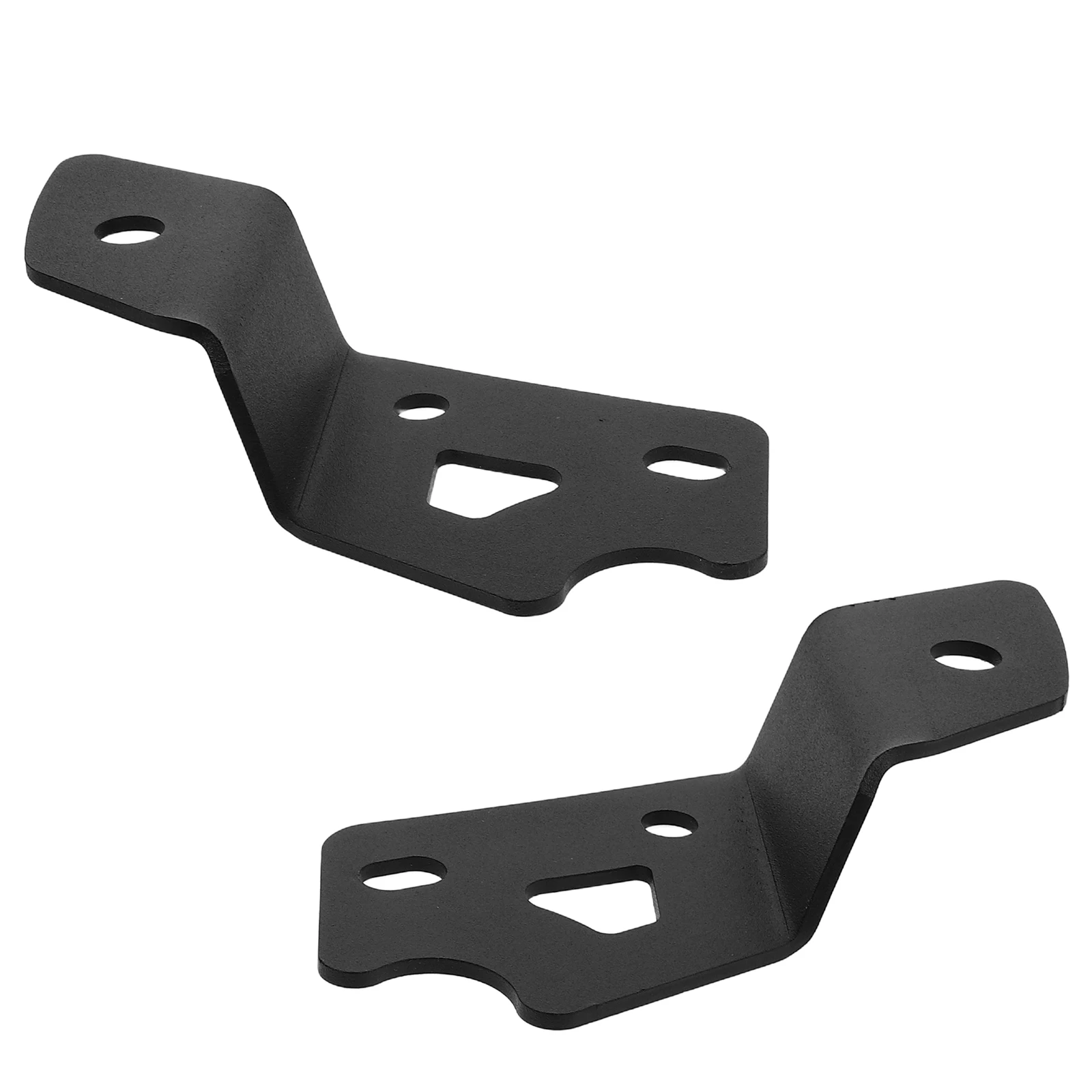 

2 Pcs Fog Light Brackets Metal Mount 2021-2023 A Pillar Front Work Lights Kit Durability Enhanced Safety Appearance