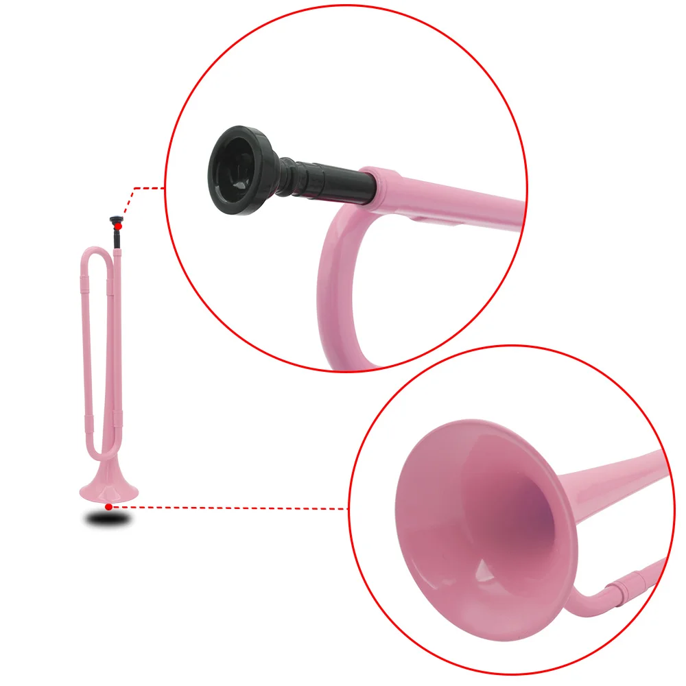 IRIN Youth tromba Bb plastica ABS Young Pioneers Bugle Call Student Horn Kid principiante per spettacoli di strumenti musicali in ottone