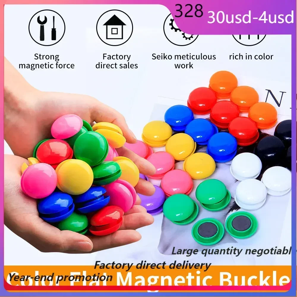 D30 Magnetic Bead Magnet Fridge Pin Magnets Round Whiteboard Blackboard Refrigerator Push Door Stickers Chess