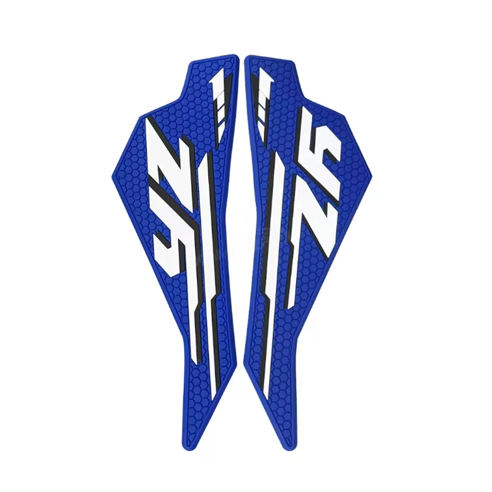 لياماها YZ250F YZ125X YZ250X 2023-2024 وسادة خزان الوقود ، ملصق خزان الوقود ، وسادة الجر ، ملصق خزان الوقود الجانبي المضاد للانزلاق