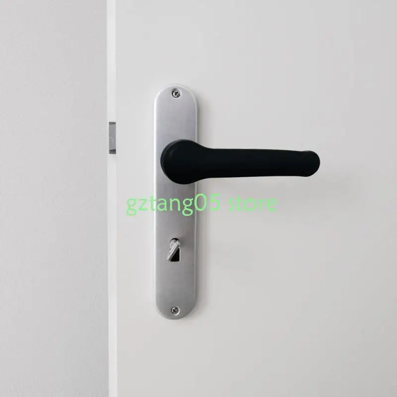 

57EE Silicone Door Handle Cover, Set of 2pcs Baby Safety Protectors Sleeve with Anti Static Feature for Home and School