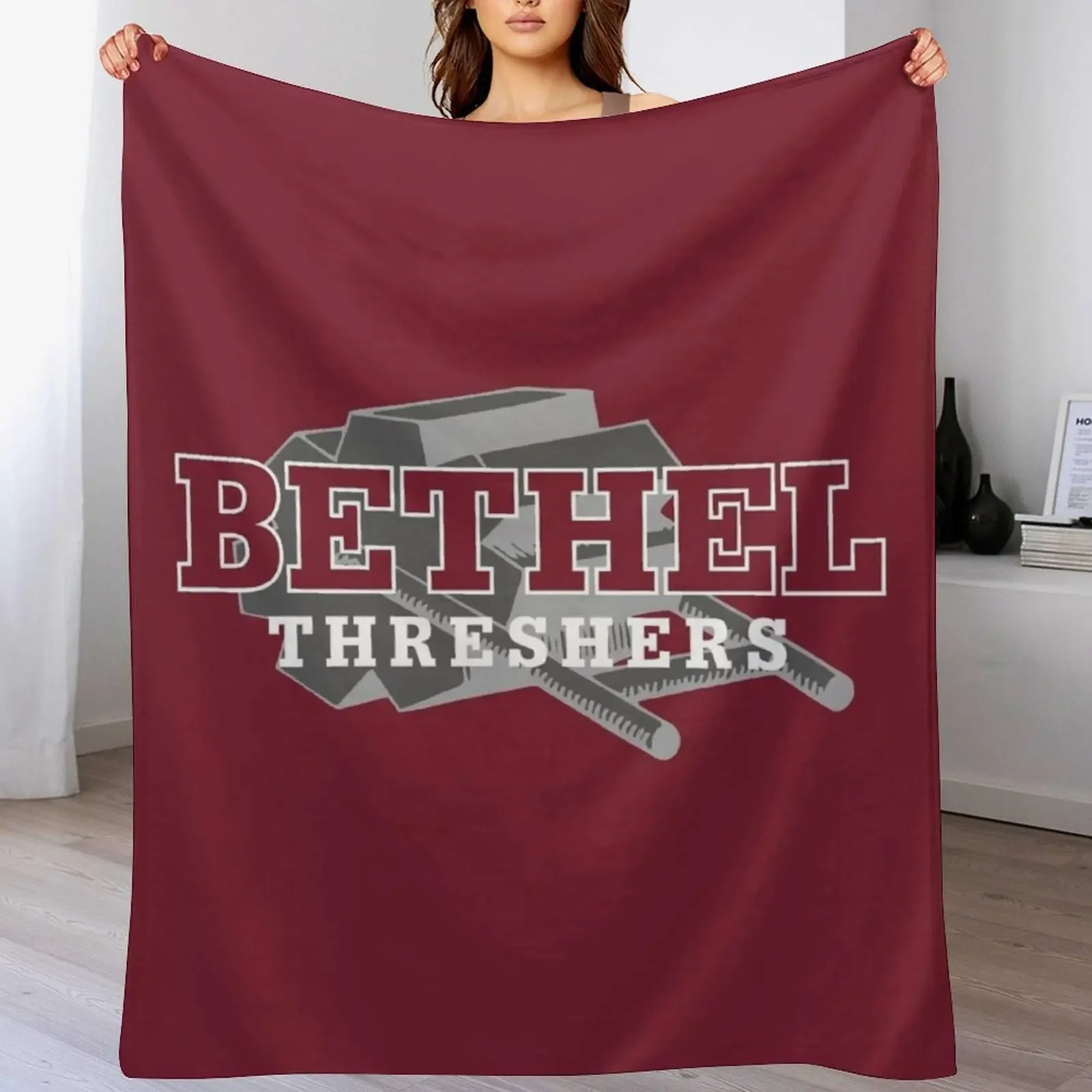 

Bethel Threshers Throw Blanket Summer Beddings Soft Plaid Decorative Sofas christmas decoration Blankets