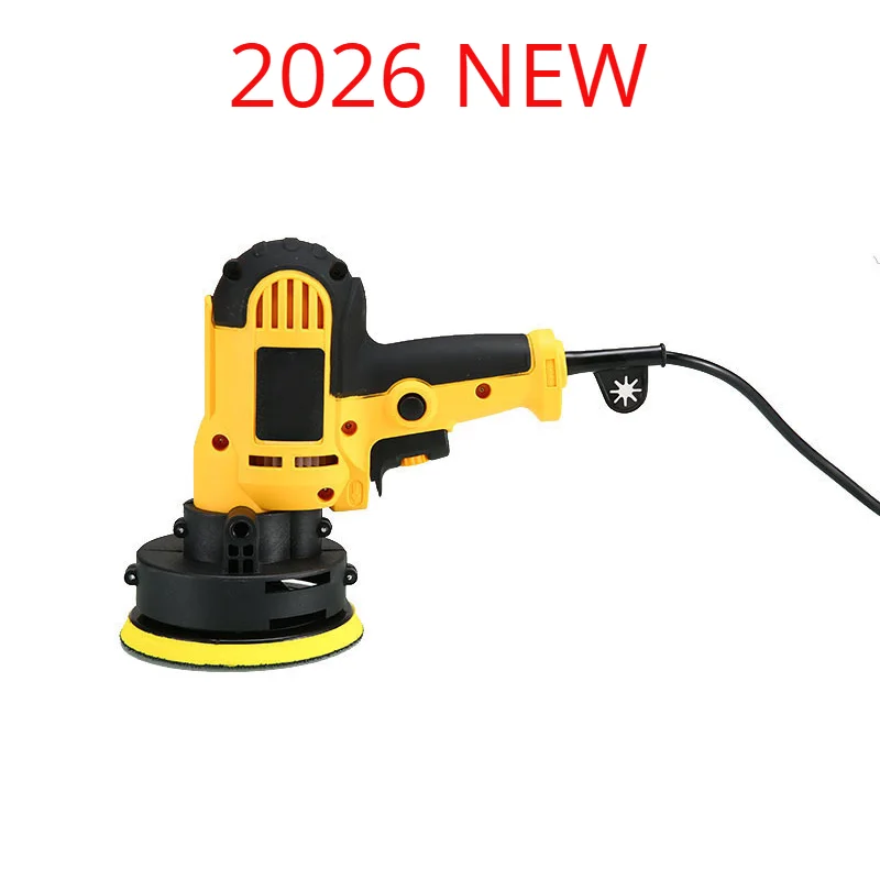 

2026 NEW Wired Car Polisher 12V Car Beauty Waxing Machine Handheld Polishing Wax Tool Noiseless 8 Variable Speeds