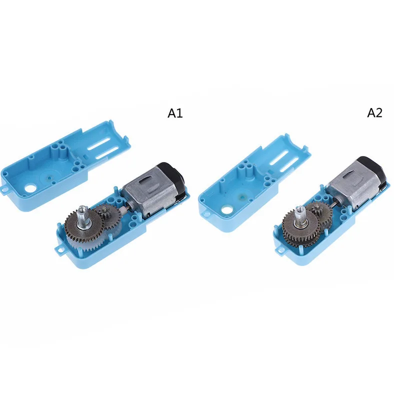 ميتال جير روبوت ذكي لتقليل سرعة السيارة MotorTTMotor منتج نهائي بعمود واحد 1:90One أزرق #4