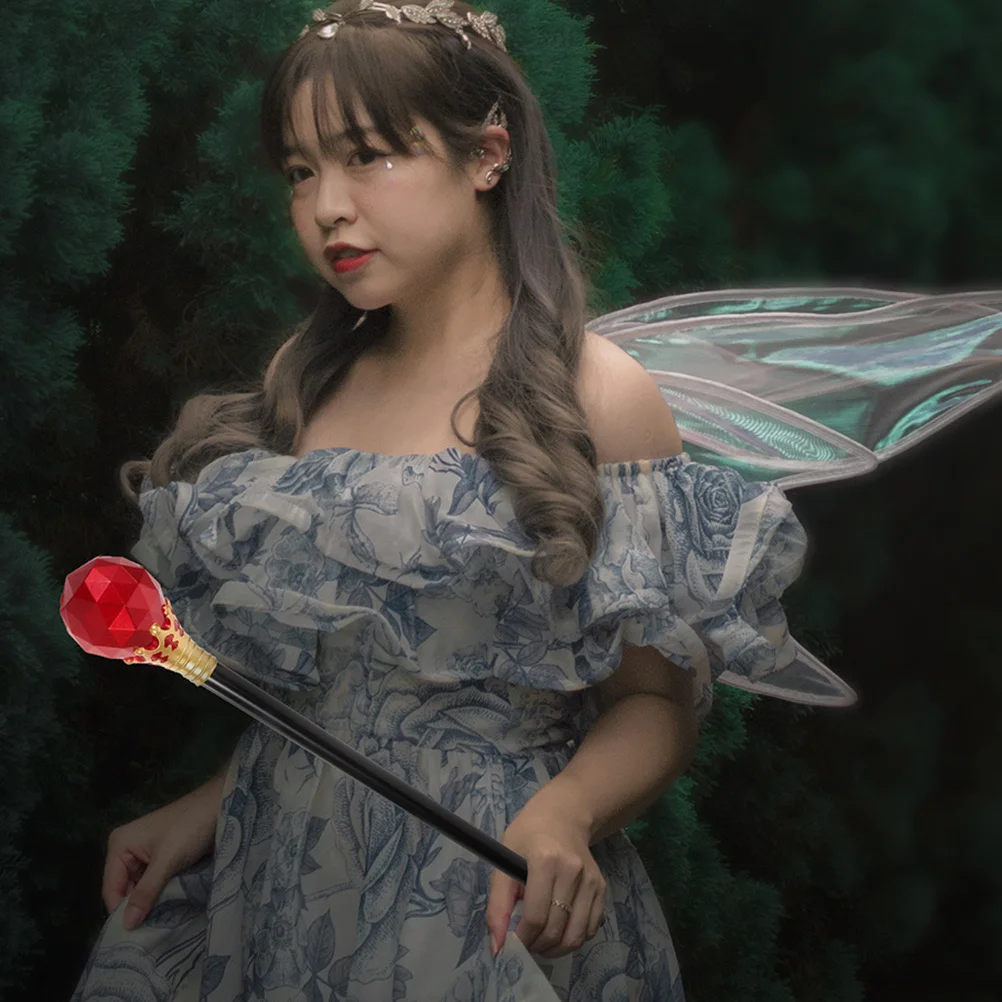 

1 шт., реквизит для косплея со скипетром королевы, легкий пластиковый дизайн для школьных игр, шоу талантов, вечеринок, ролевых игр, вечеринок