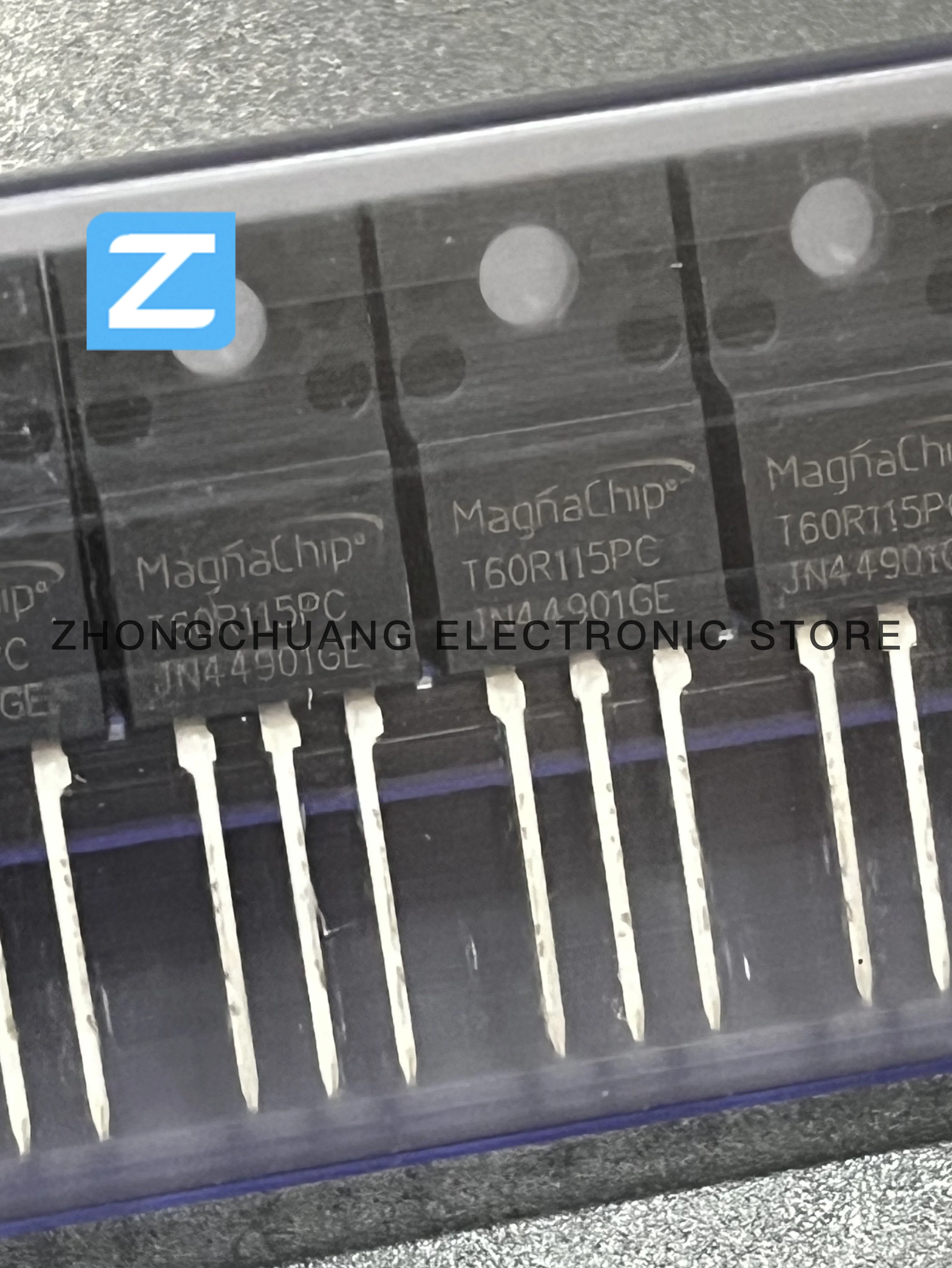 1-10 Buah MMFT60R115PCTH T60R115PC TO-220F 600V 33A N-channel MOSFET Baru Asli