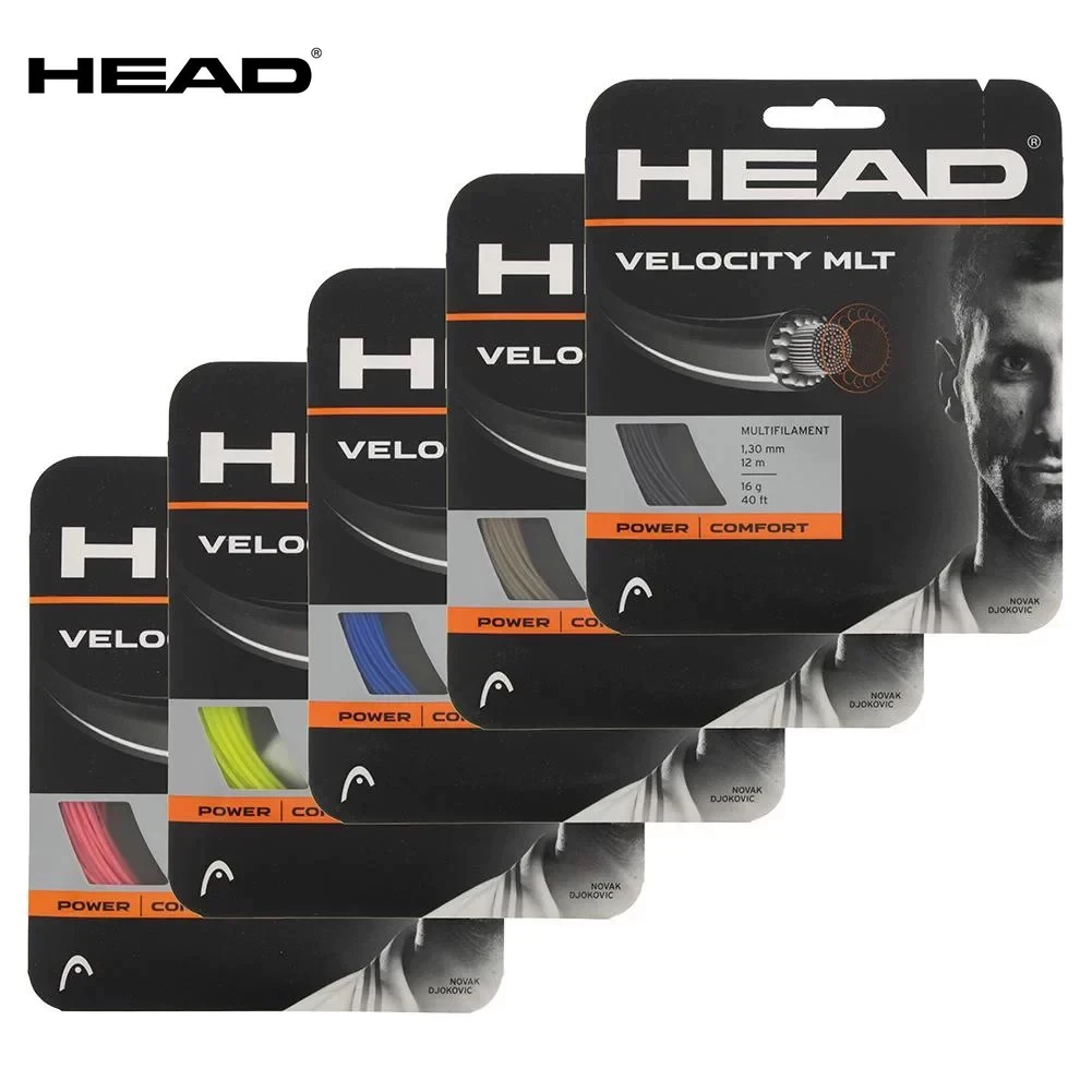 HEAD Professional Tennis String Racket Line VELOCHTE MLT Series Multi-Color Polyester Tennis Wire Durable Wire