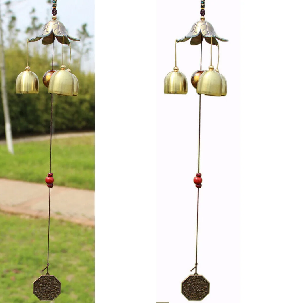 Decoration Wind Chime Garden Charming Copper Alloy Decor Door Hanging Home Metal Ornament Outdoor Sounds Sweet