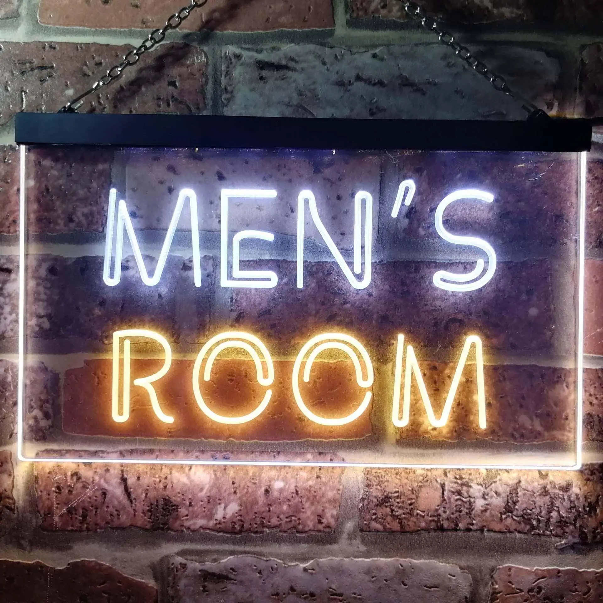 

Men's Toilet Changing Rest Room Dual Color Led Neon Sign st6-i0629