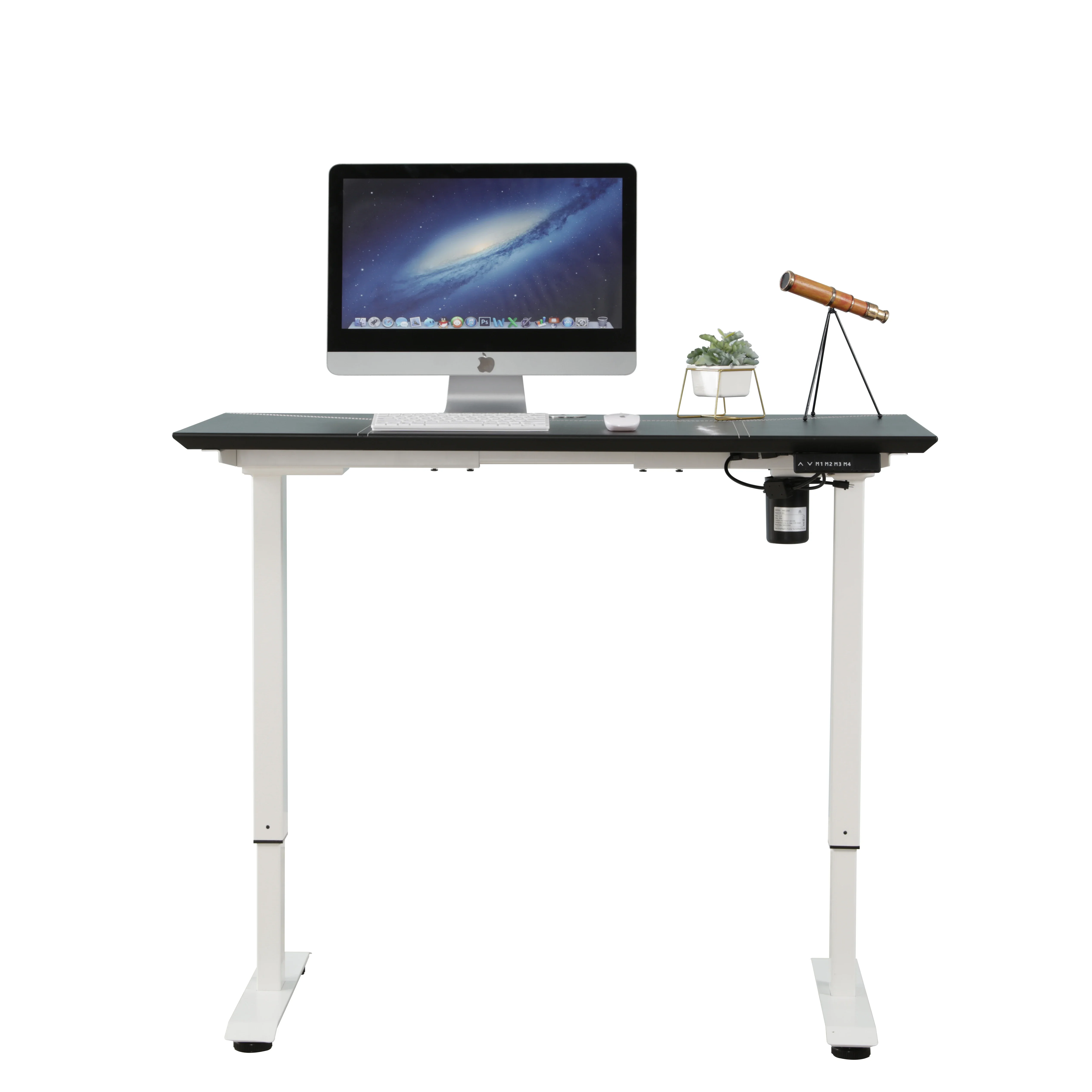 benefit two lifting legs mechanical adjustable desk office lifting desk