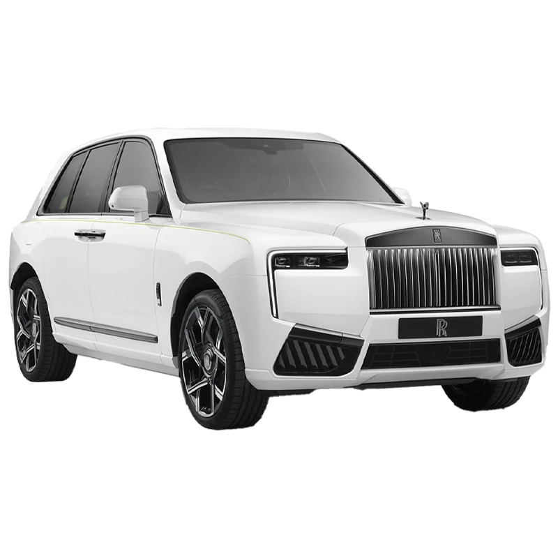 For 2018-2025 Rolls-Royce Cullinan New Condition Fiberglass Front & Rear Car Bumpers Upgrade Kit 2025 Rolls-Royce Cullinan