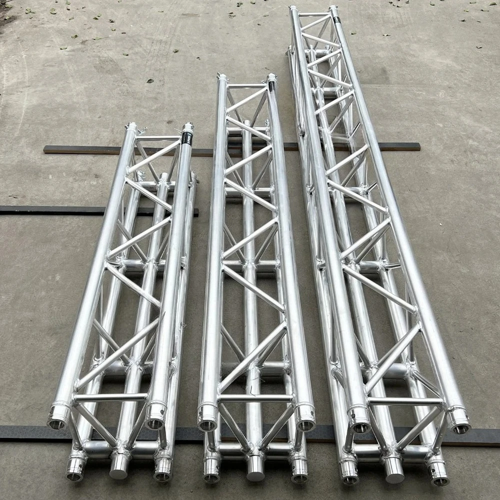 

K35 F35 Universal Event Exhibition Silver 12inch 16inch 5th Chord Linear Aluminum Lighting Truss