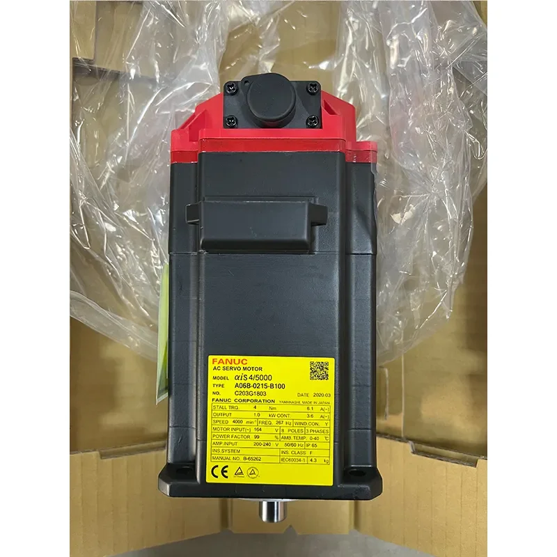 

A06B-0215-B100 New Fanuc AC Servo Motor 12 Months Warranty A06B 0215 B100