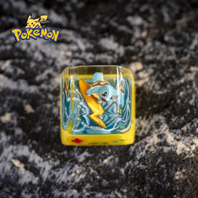 teclas-de-resina-de-personaje-de-squirtle-de-anime-de-pokemon-micro-paisaje-hecho-a-mano-regalo-personalizado-teclas-de-teclado-mecanico