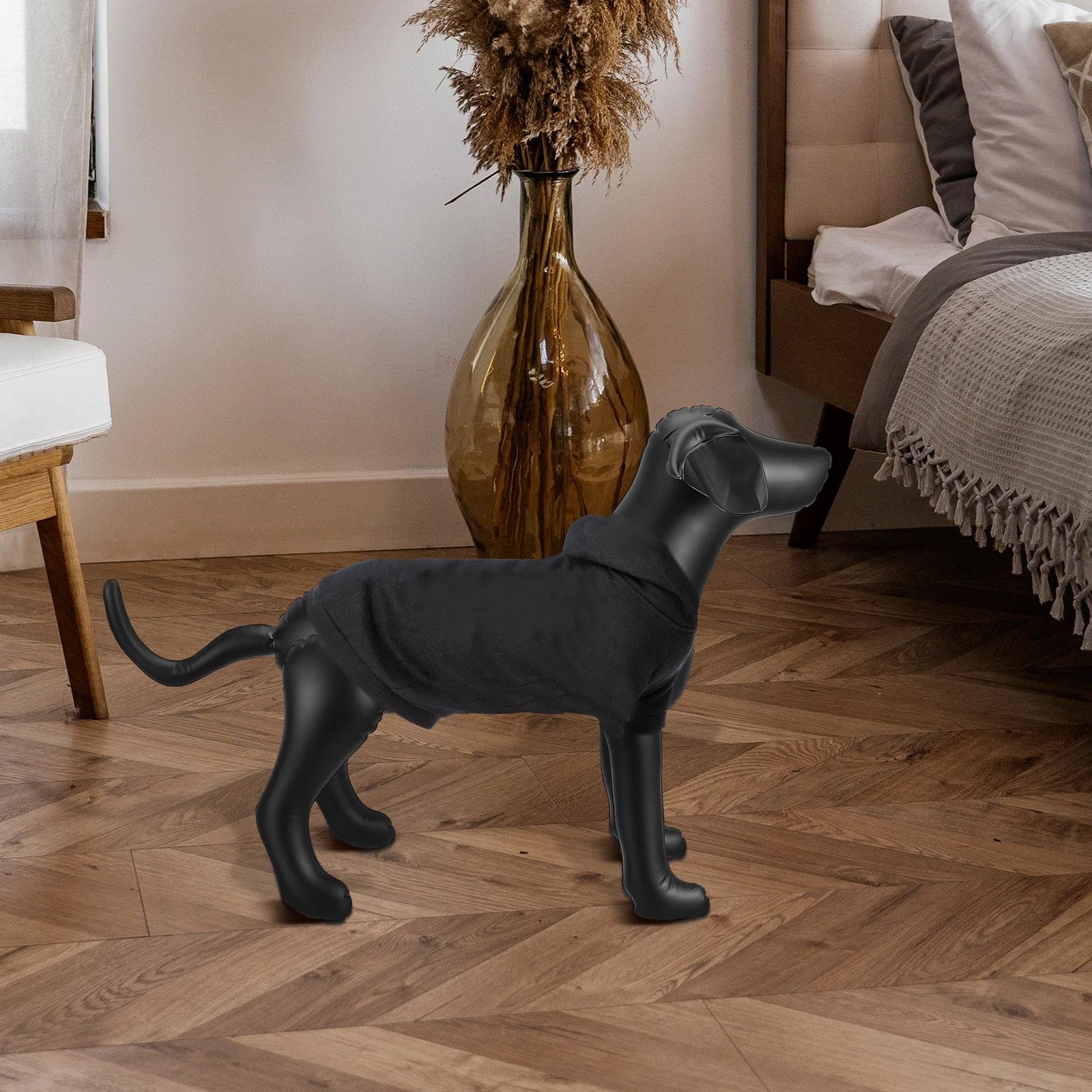 Halloween Pet Clothing Model Dog Standing Models for Display Pvc Inflatable Mannequin