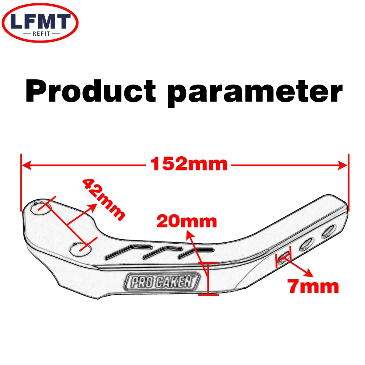 Protector de mano para moto de cross, 28mm, soporte para manillar, cubierta de protección Universal para KTM Universal 28,5mm 2024