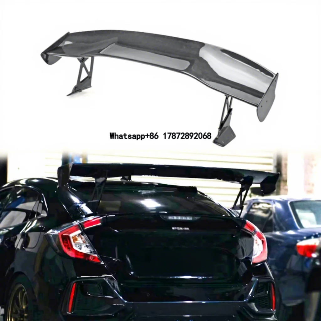 

For FK7 FK8 JS Type Rear GT Spoiler Carbon Fiber