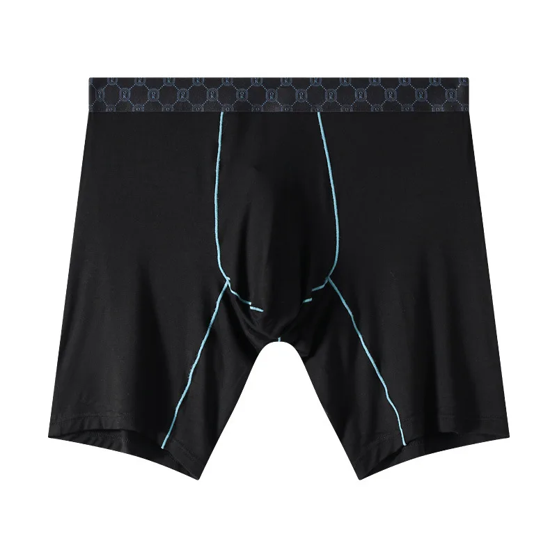 

Mens Boxer Shorts Homme Bamboo Fiber Underwear Man Patchwork Panites Breathable JJ U Convex Pouch Underpant Male Trunks M-XXL