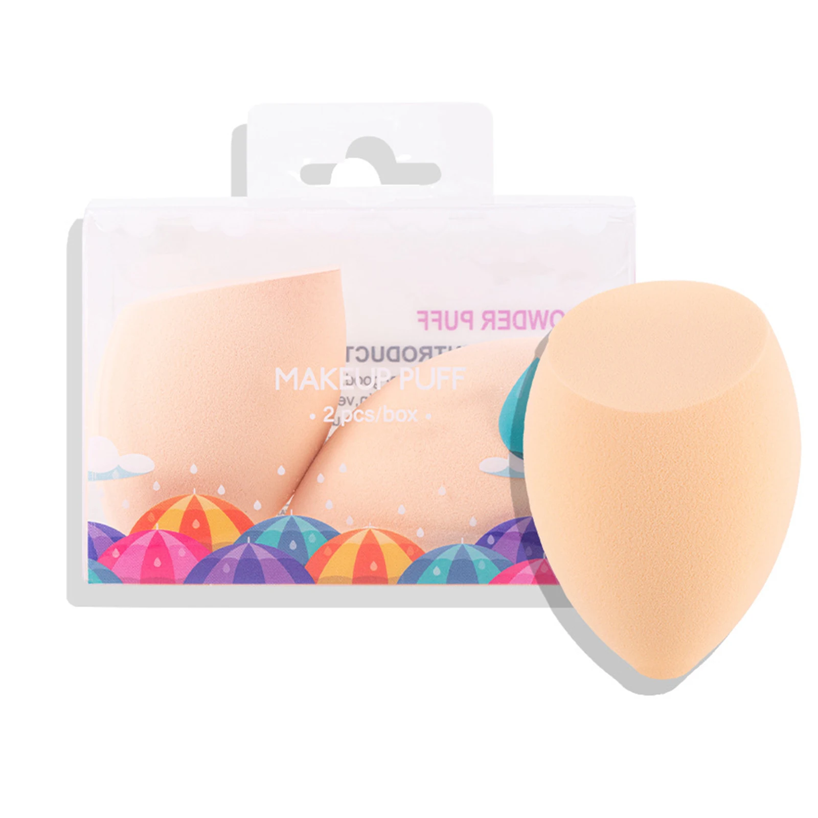메이크업 스폰지 믹서기 뷰티 에그 소프트 화장품 퍼프 파운데이션, 파우더 퍼프 스폰지, 여성 메이크업 액세서리, 미용 도구, 2 개