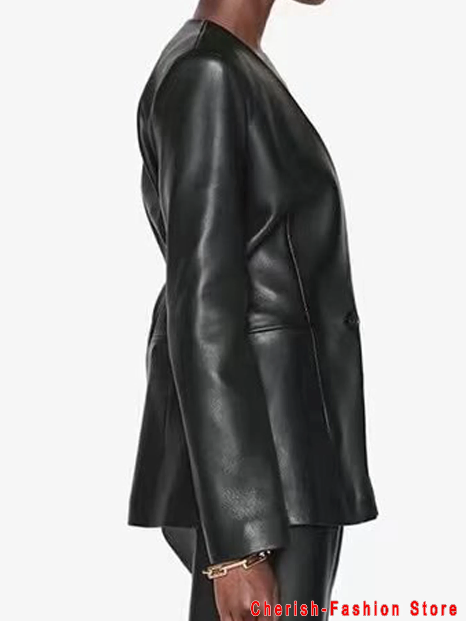 2022 nuovissime giacche da donna capispalla cappotti da donna tuta in pelle da donna giacca lunga in ecopelle PU giacca in pelle da donna